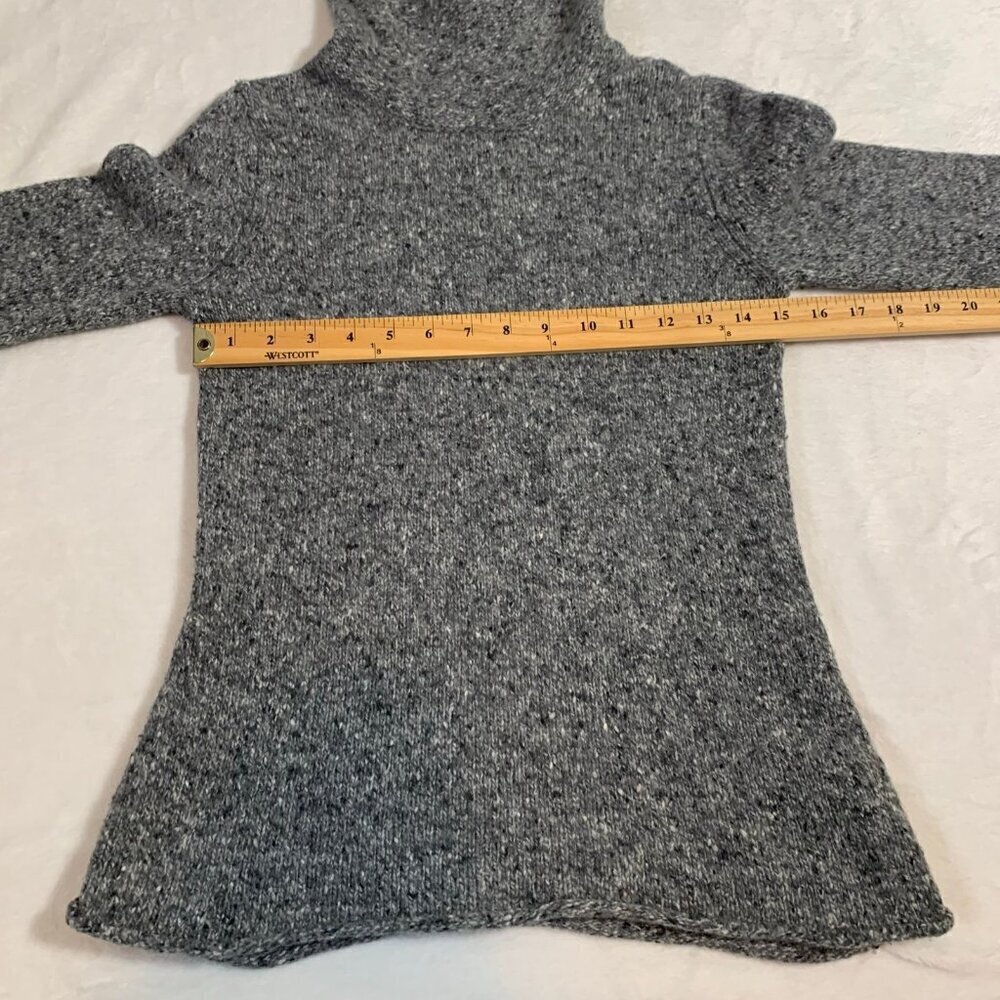 Express Charcoal Gray Wool Blend Pullover Turtlen… - image 8